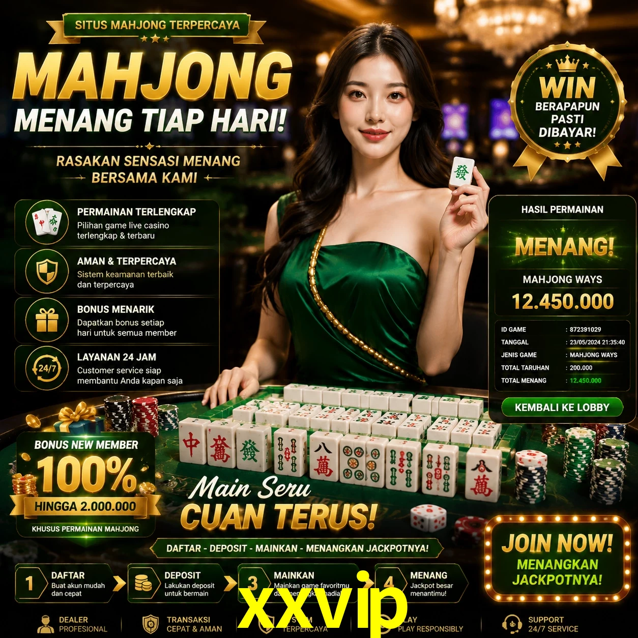 Cashback VIP xxvip - reembolso semanal