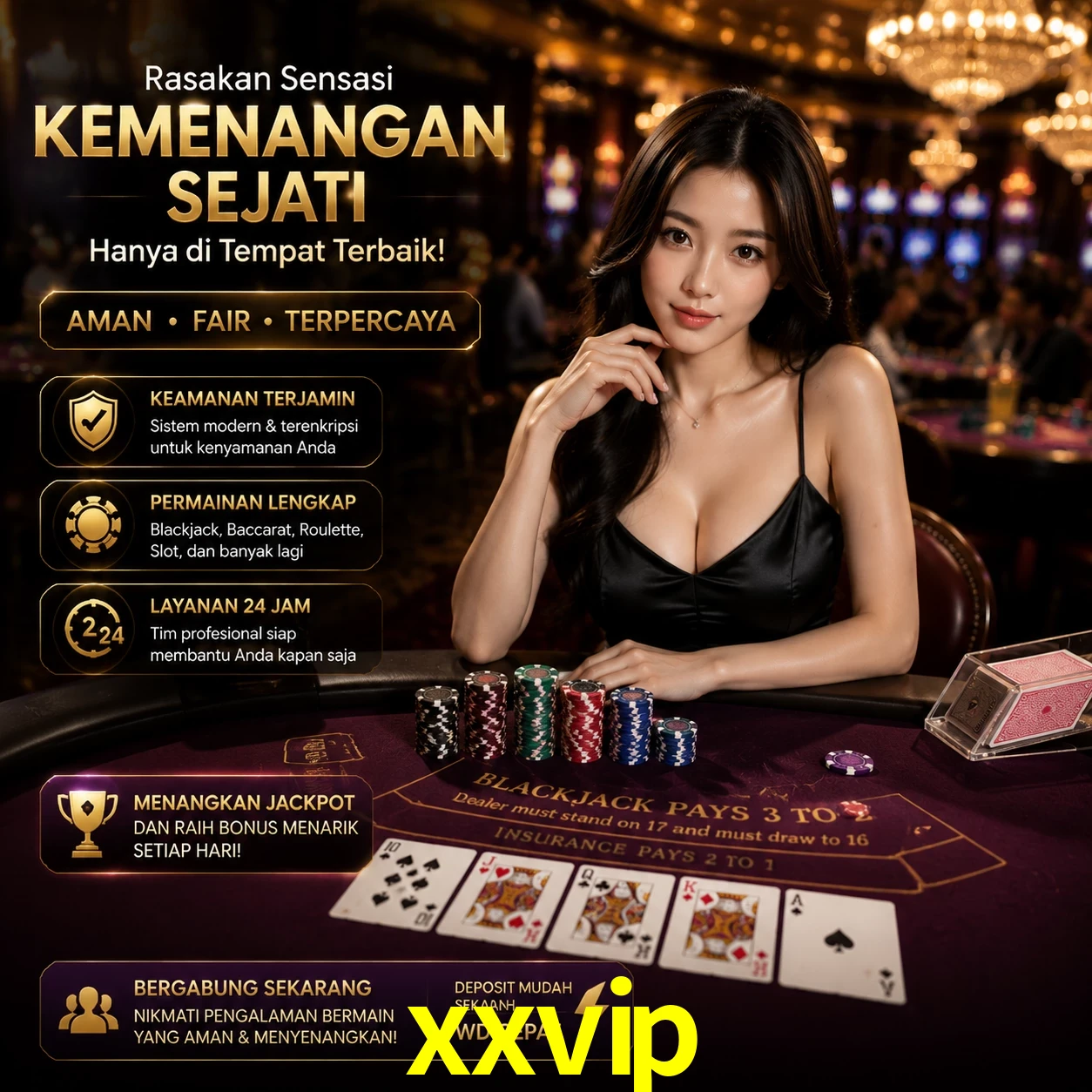Bônus exclusivos membros VIP xxvip